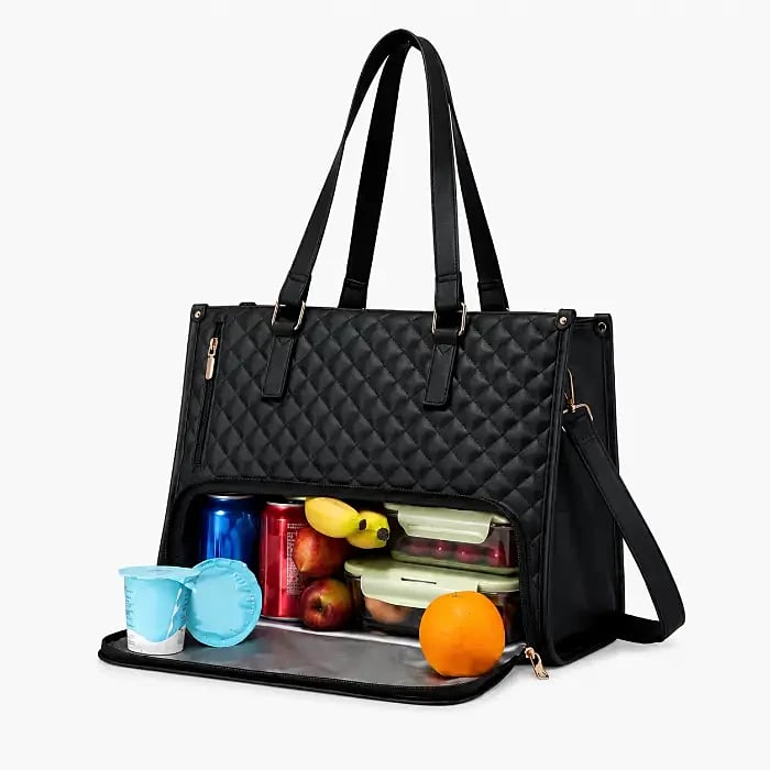 Office - Travel Tote Bag with Lunch Compartment Laptop Bag