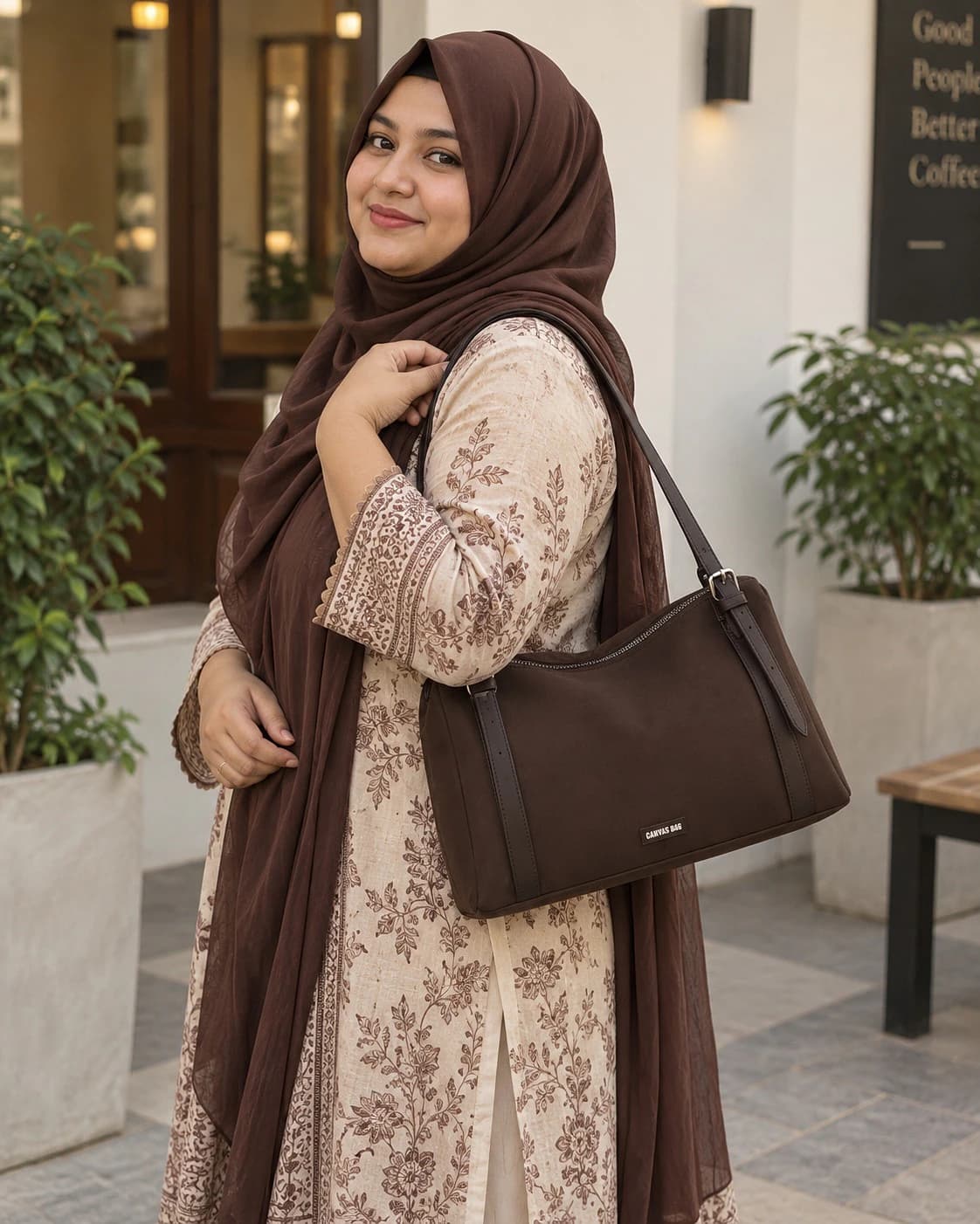 Chocolate Duffle bag Thumbnail 1