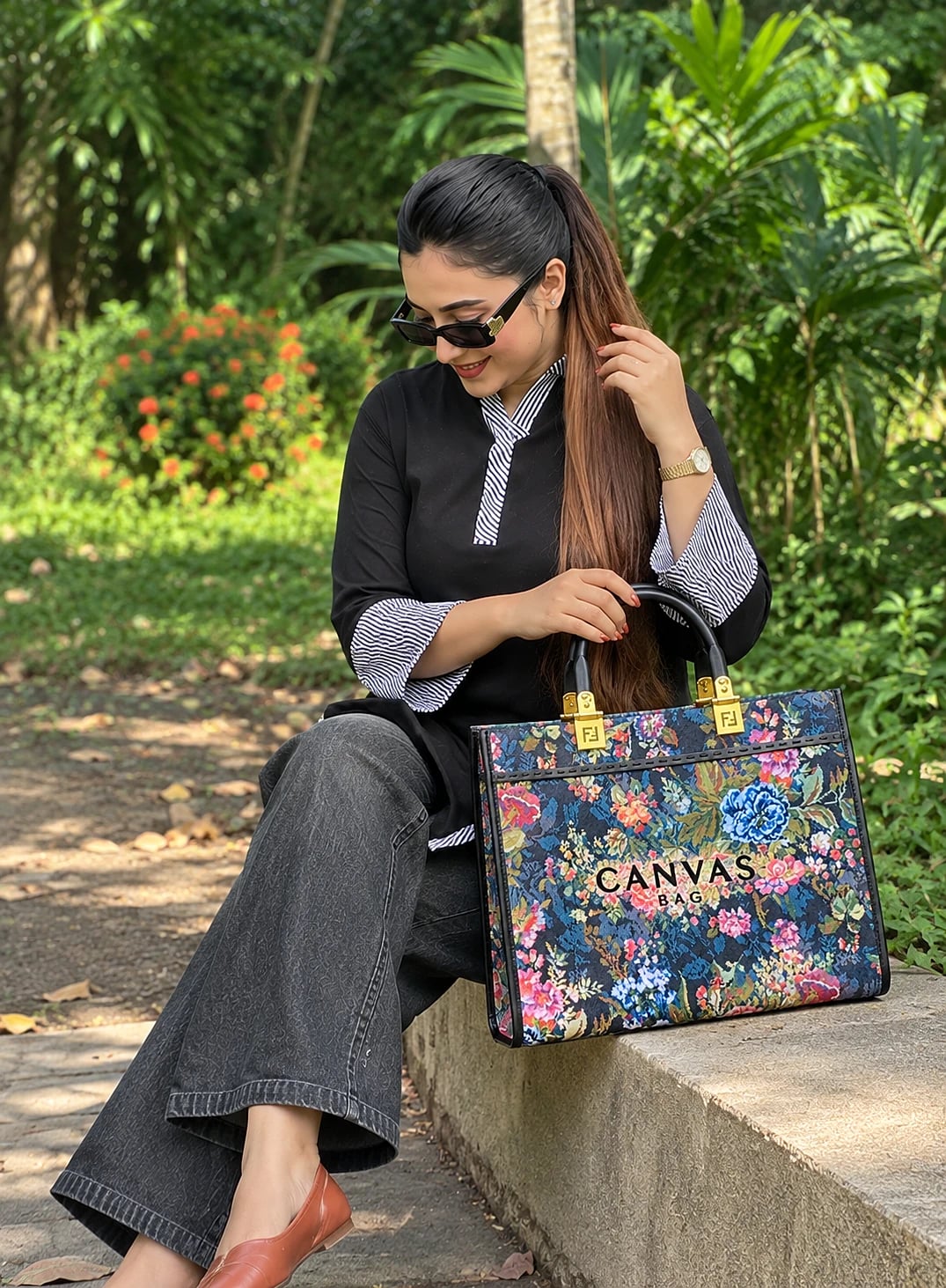 FloraMuse Premium Canvas Tote Bag-2